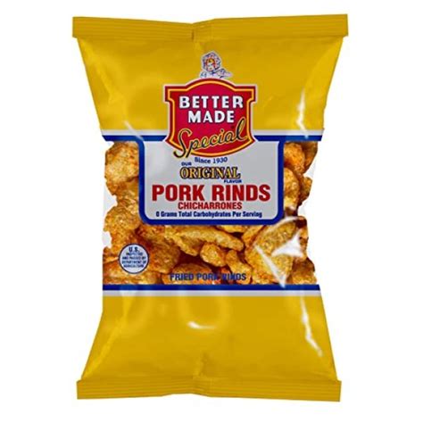 Better Made Flavored Pork Rinds Chicharrones Pack Oz