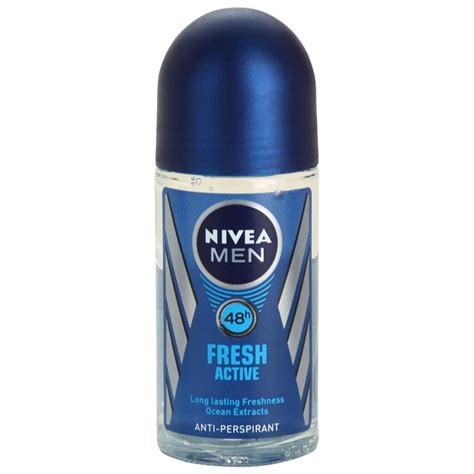 NIVEA MEN FRESH ACTIVE Roll On Antiperspirant For Men Notino Co Uk