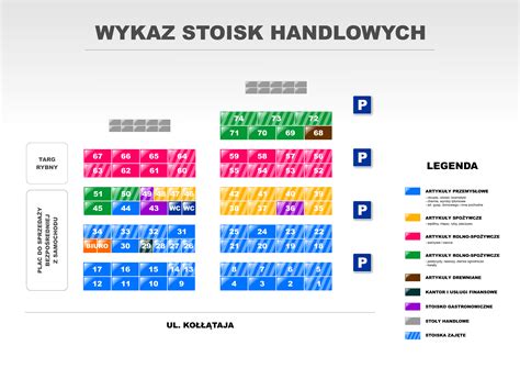 Plan stoisk Miasto Świnoujście Internetowy portal informacyjny