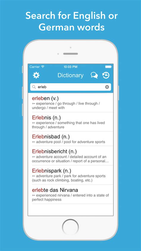 German English Dictionary Translator Free Wörterbuch Übersetzer