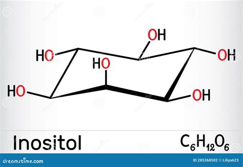 Inositol Myo Inositol Vitamin Like Essential Nutrien Molecule