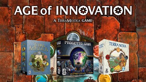 Age Of Innovation La Tetralogia Di Terra Mystica Fustella Rotante