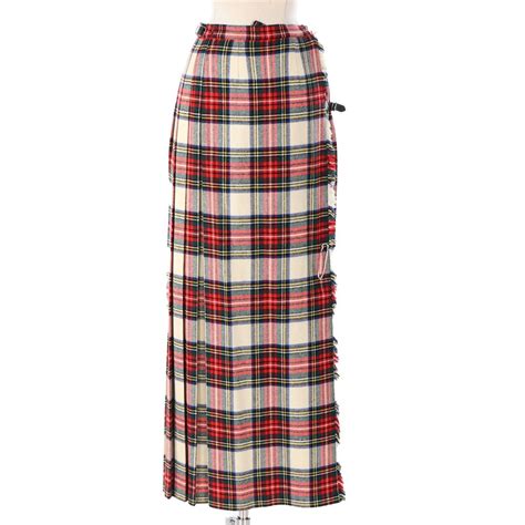 Stewart Dress Modern Tartan Wool Kilt Ebth