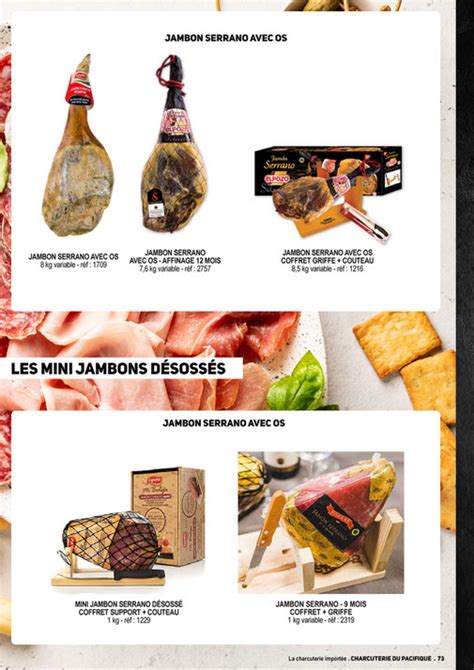 Charcuterie Du Pacifique CATALOGUE CHARCUTERIE DU PACIFIQUE Page 72