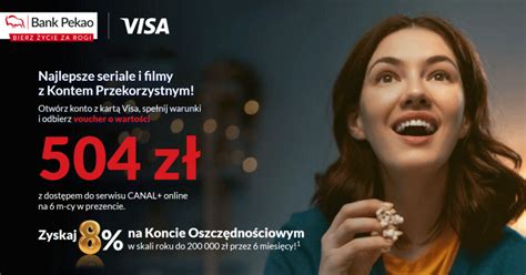 Bank Pekao Konto Przekorzystne Z Kart Visa I Darmowym Pakietem Canal