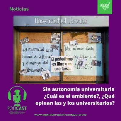 UCA sin autonomía universitaria Cuál es el ambiente Qué opinan las