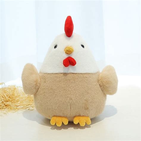 Cute Chicken Plush 25 Cm Alwaysplushie Free Shipping