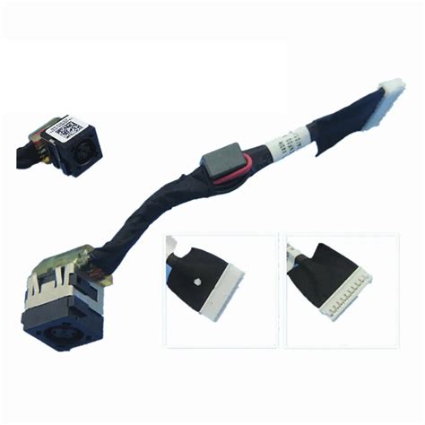 Dc Power Jack Charging Port Cable Harness For Dell Alienware M X