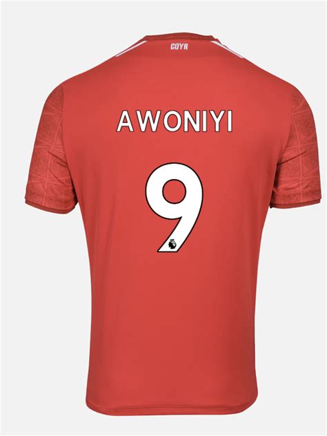 Nottingham Forest Taiwo Awoniyi Home Jersey Shirt