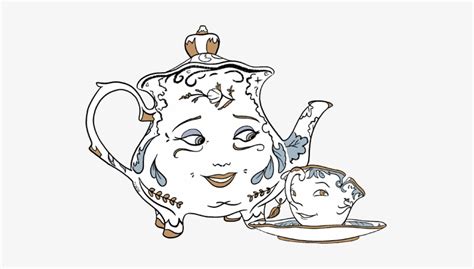 Svg Freeuse Library Drawing Beauty And The Beast Coloring Pages