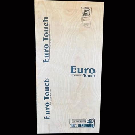 Brown Euro Plywood Grade Prime Bwr Thickness Mm At Rs Sq Ft In