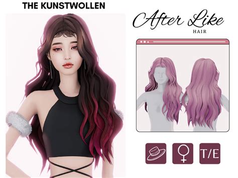 The Kunstwollen Sims Hair Sims Sims 4