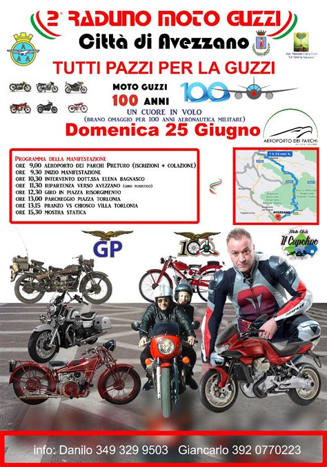 Ad Avezzano La II Edizione Del Raduno Di Moto Guzzi INFO MEDIA NEWS