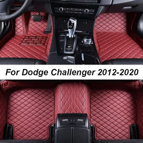 Car Floor Mats For Dodge Challenger 2012 2020 Dropshipping Center