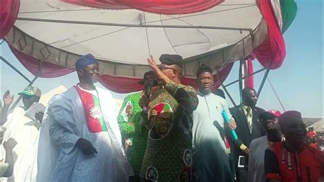 Obi Receives Rousing Welcome In Kaltungo Gombe State Youtube