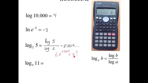 Como Calcular Log Na Calculadora