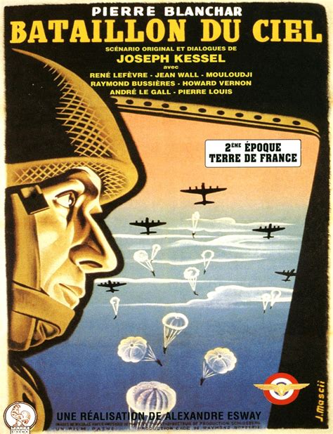 Bataillon Du Ciel Ciel Films Movies Movie Posters Jean War