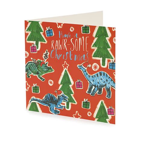 Rawr Some Christmas Card 10 Pack Oxfam Gb Oxfams Online Shop