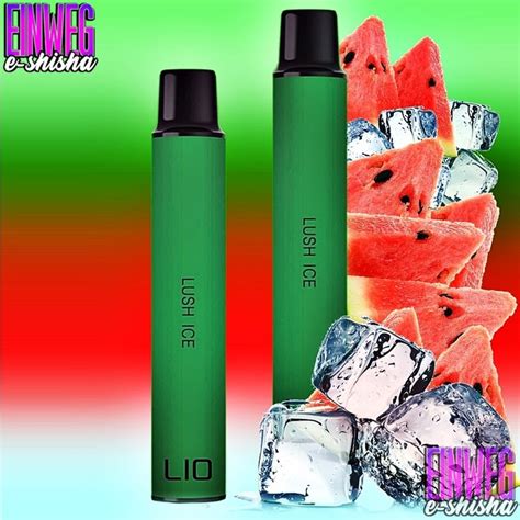 Lio Nano X Lush Ice E Shisha 600 Züge Nikotinfrei einweg e