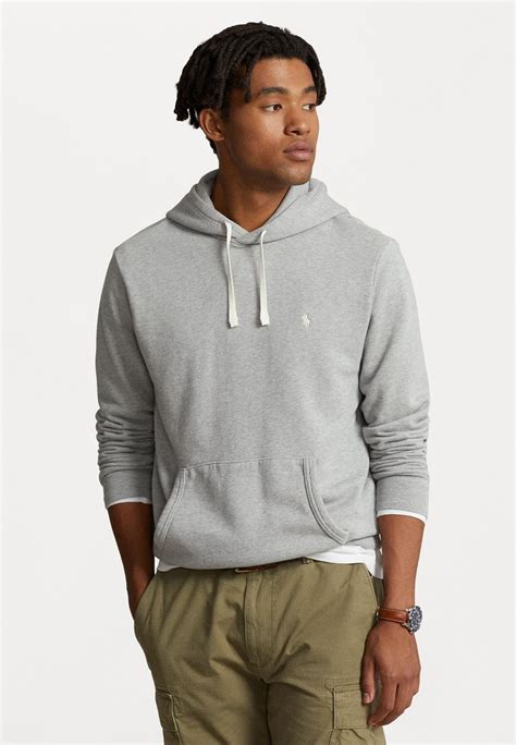 Polo Ralph Lauren Loopback Fleece Hoodie Sweat à Capuche Spring Heathergris Clair Zalandoch