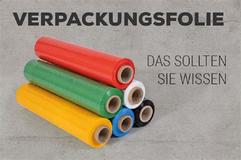 Folie zum Verpacken alles was Sie wissen müssen TransPack Krumbach