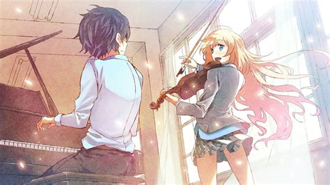 1040472 Anime Shigatsu Wa Kimi No Uso Miyazono Kaori Arima Kousei Clothing Mangaka Rare