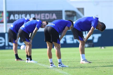 Fotos Del Entrenamiento De Osasuna En Tajonar Previo Al Partido Ante El