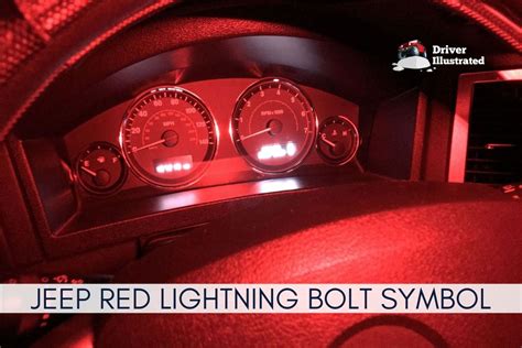 What Does The Little Lightning Bolt Mean On Car Dash