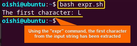 How To Get The First Character From Bash String Methods Linuxsimply