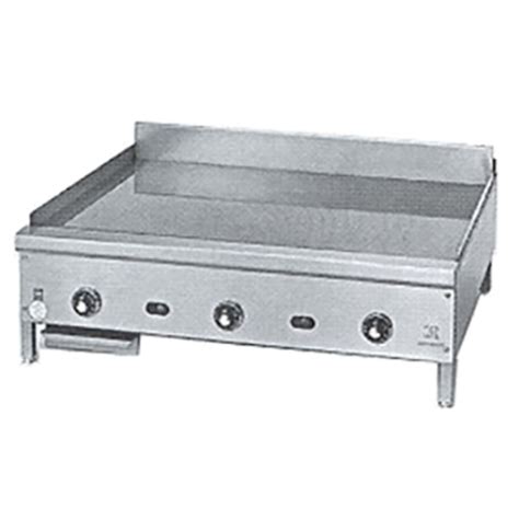 Jade Range JGT 2472 72 Gas Griddle W Thermostatic Controls 1 Steel