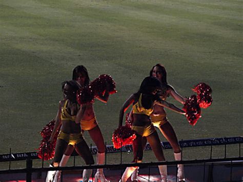 The Washington Redskins Cheerleaders Dance To Local Music