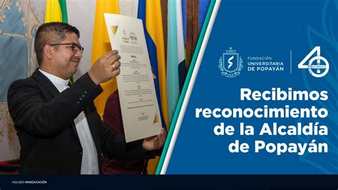 Recibimos reconocimiento por parte de la Alcaldía Municipal