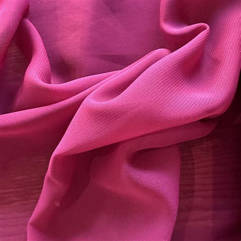 Plain Wine Chiffon Fabric The Stitchery Lewes