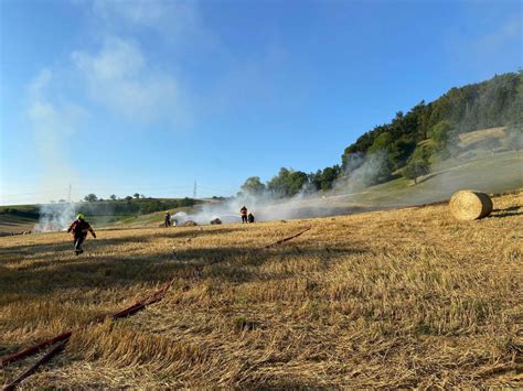 Brand In Laufenburg Ag Grossaufgebot Der Feuerwehr