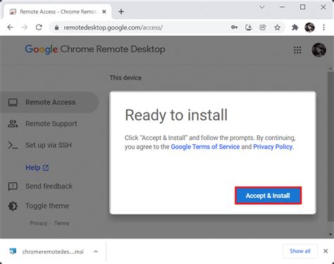 How To Enable Chrome Remote Desktop On Windows Techcult