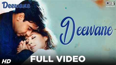 PYAR KE HAI HUM DEEWANE LYRICS Deewane 2000 Ajay Devgn Alka