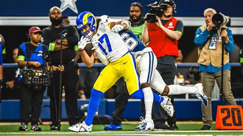 Los Angeles Rams Wide Receiver Puka Nacua S First Catch Of The Game