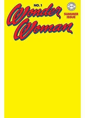 Wonder Woman 1 Facsimile Edition 2023 Cover C Blank Card Stock