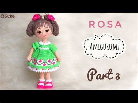 Amigurumi Part Final Rosa Bebek Tarifi Eng Subtitles On