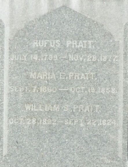 Rufus Pratt Find A Grave Memorial