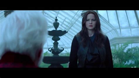 President Snow And Katniss Catching Fire