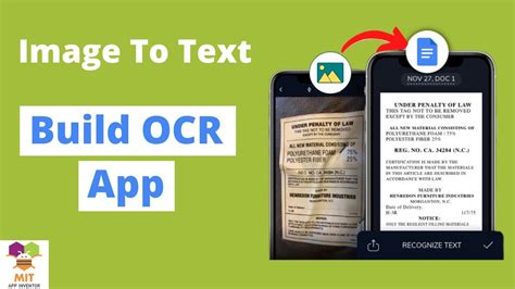 How To Create OCR App Using MIT App Inventor Image To Text Converter