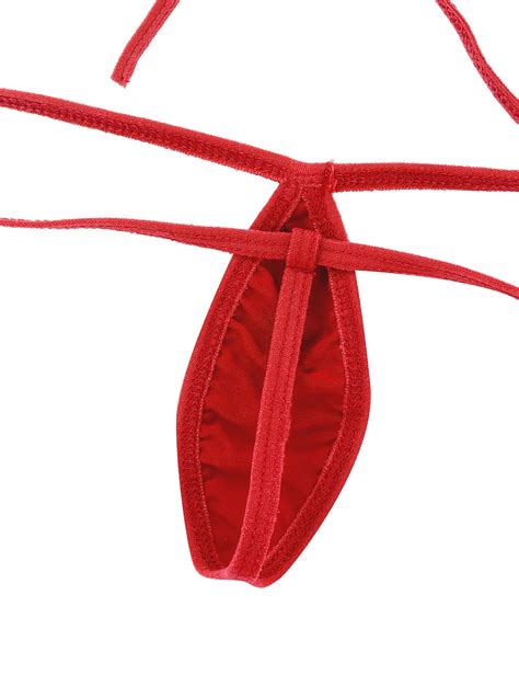 Mini Micro Bikini Traje De Ba O Para Mujer Conjunto De Bikini Minimalista De Dos Piezas Traje De