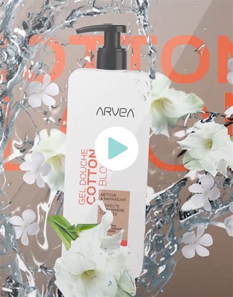 Arvea Nature Gel Douche Cotton Bloom Ml