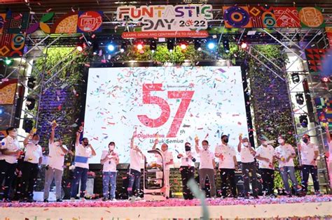 Semarak Perayaan HUT Ke 57 Telkom Dikemas Dalam Funtastic Days 2022