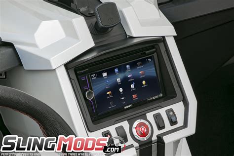 Polaris Slingshot Double Din Stereo Dash Mounting Kit By Scosche Industries