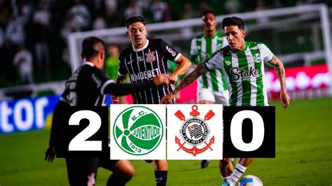 Juventude X Corinthians Vit Ria Maiuscula Do Verd O Youtube