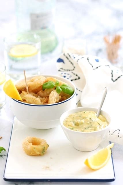 Beignets De Calamars Sauce Tartare Entre La Poire Le Fromage