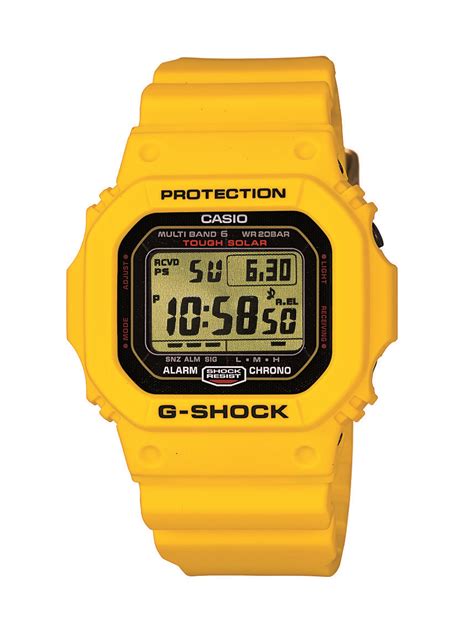 Casio G Shock 30th Anniversary Limited Edition Lightning Yellow Watches