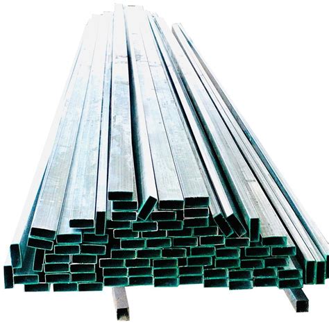 Polished Galvanized Iron Rectangular Pipe For Construction Thickness